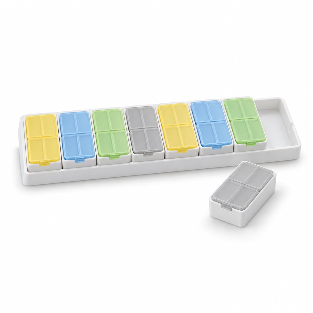 Weekly Pill Organizer with Reminders